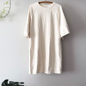 Unsubscribed french‎ terry sweatshirt dress S